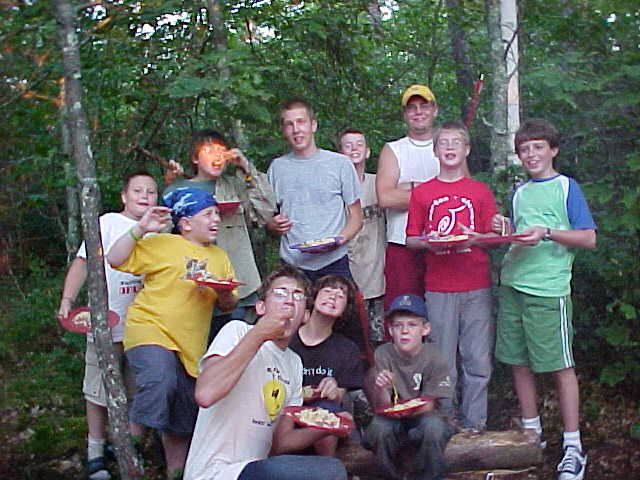President learns at summer camp