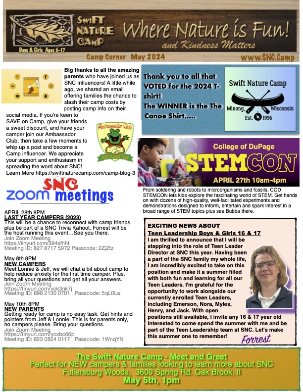 CampCorner 4/25/24