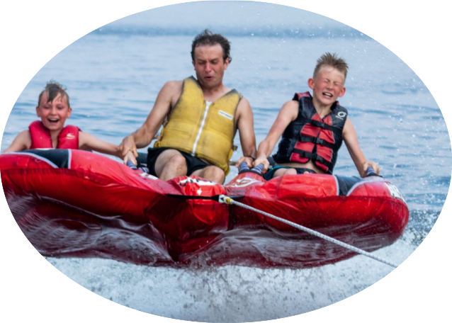 tubing at camp